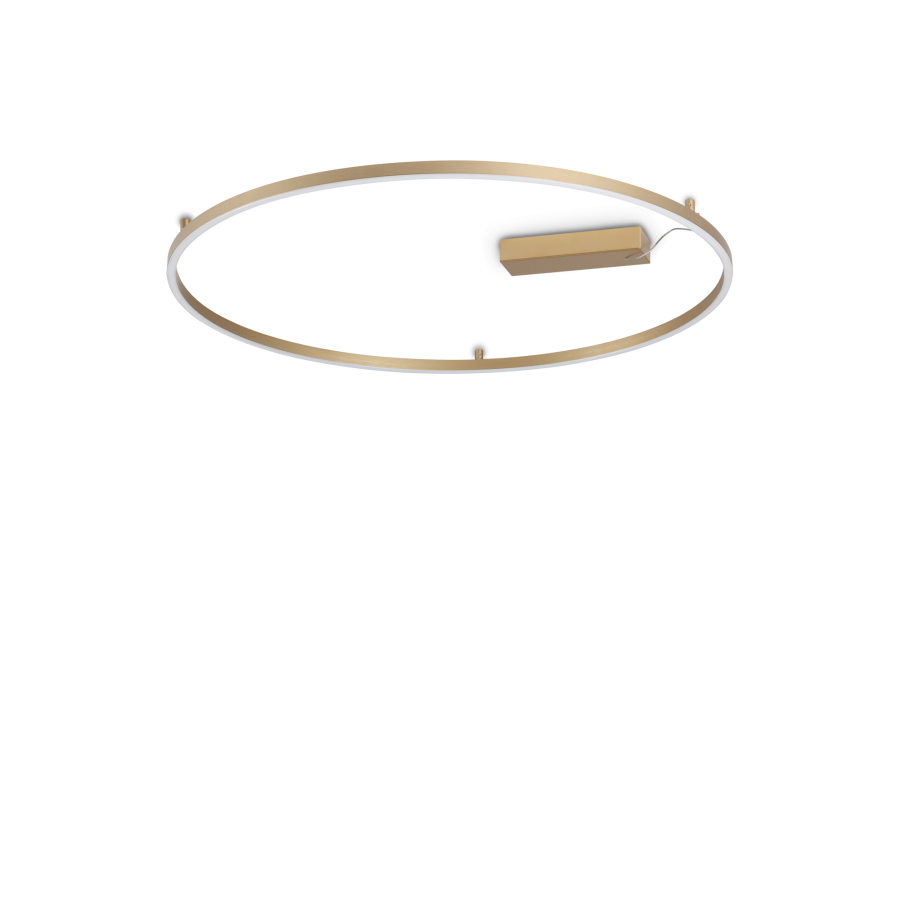 ORACLE SLIM PL D090 ROUND 3000K ON-OFF OT Ideal Lux 370279