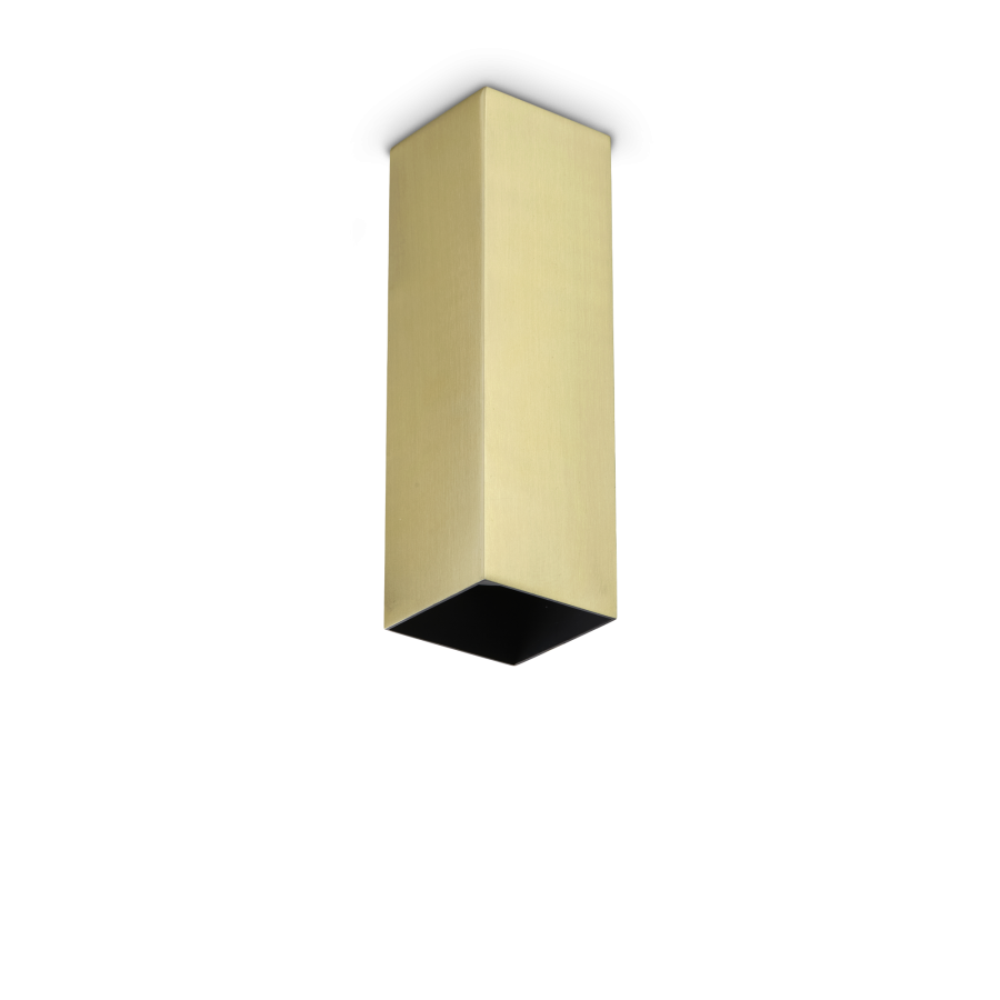 LOOK PL1 SQUARE D60 H200 OTTONE Ideal Lux 371504