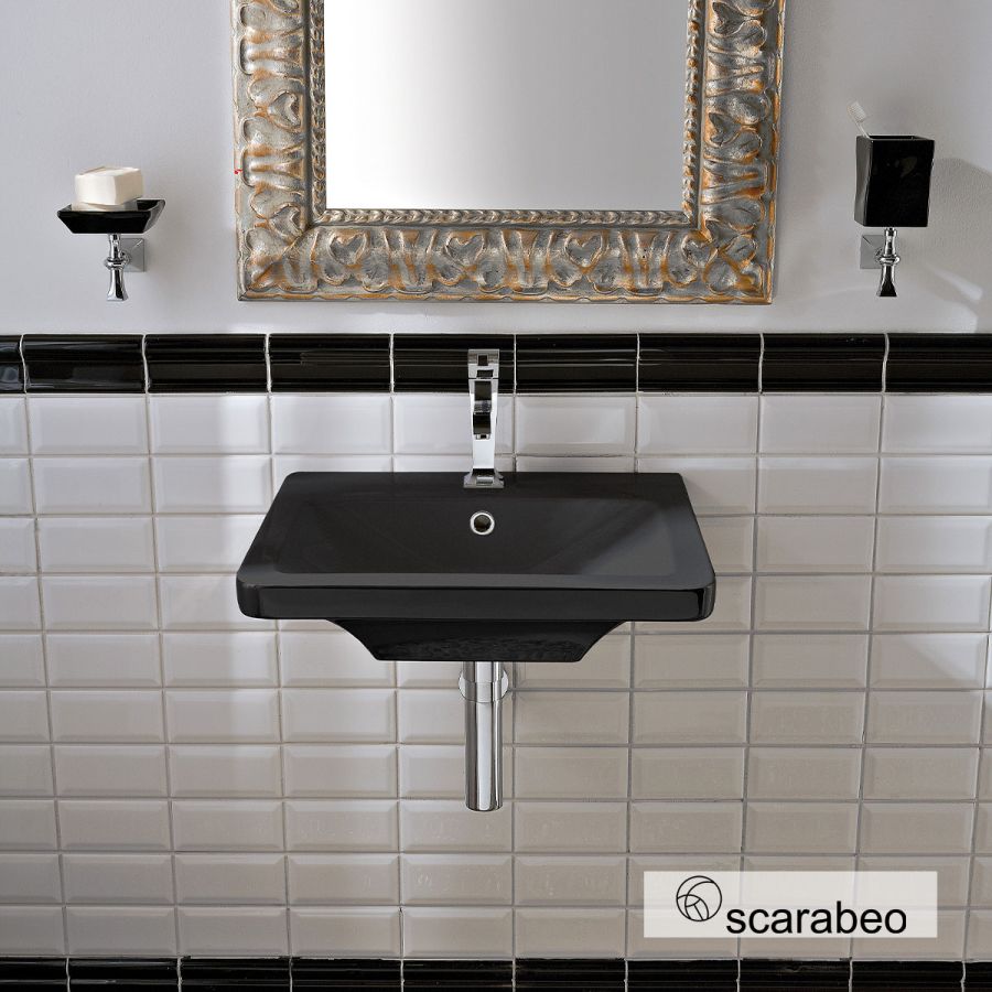 ΝΙΠΤΗΡΑΣ BUTTERFLY 50,5x47 (1 οπή) SCARABEO LAVA (ANTRACITE) 4003-421