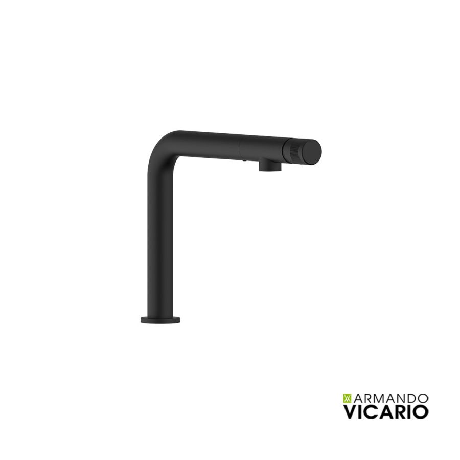 Μπαταρία Νεροχύτη Κουζίνας Lynea Vicario Black Matt  400741-400