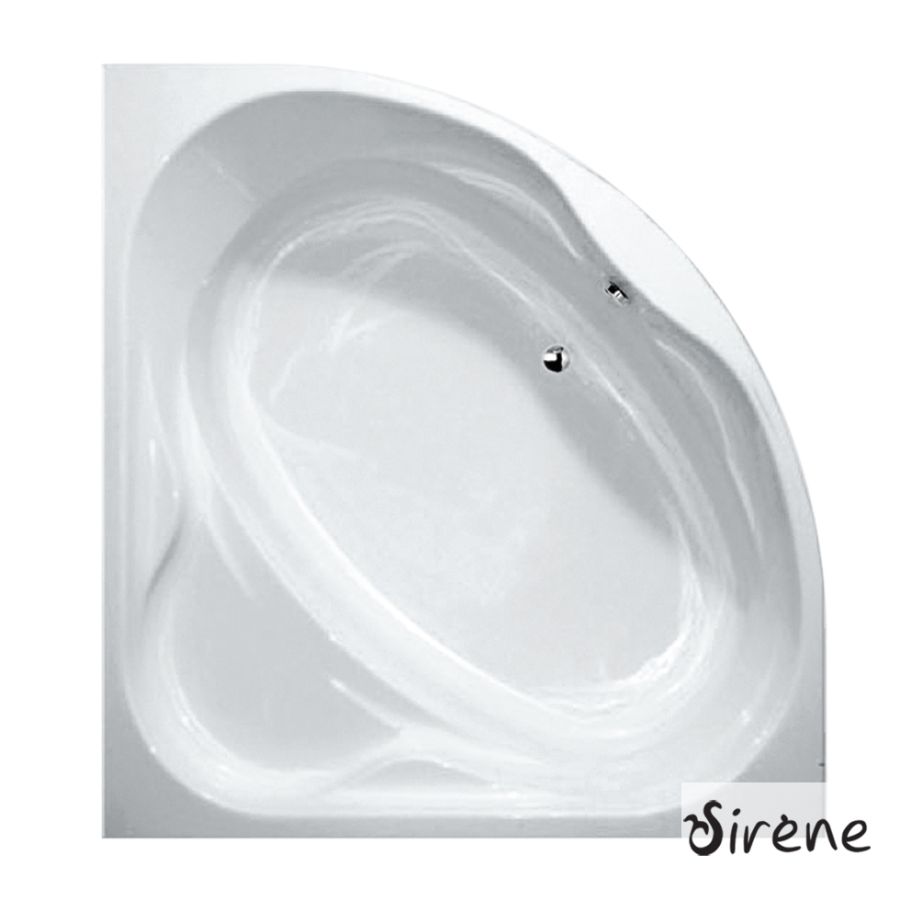 Μπανιέρα Ακρυλική MODENA 120x120, Sirene MOD120