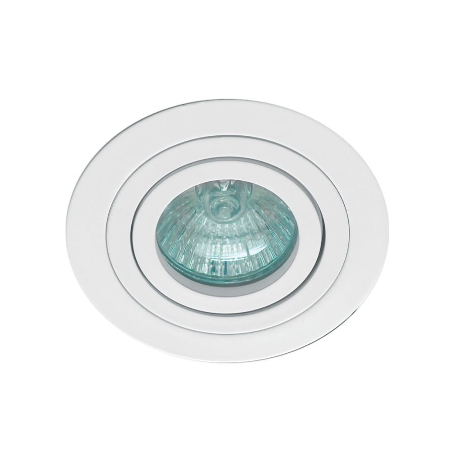 Σποτ Χωνευτό Λευκό Στρογγυλό Adj D:92 Richard Viokef 4106401