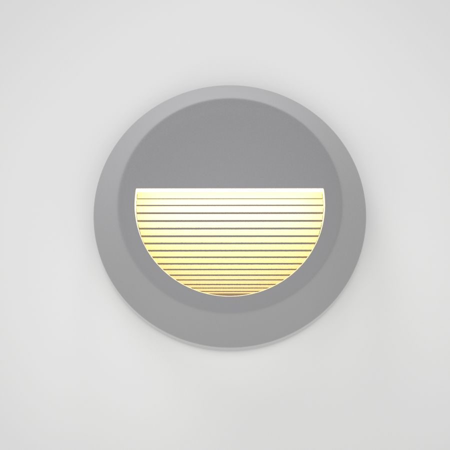 Φωτιστικό επιτοίχιο HER-05 LED GREY εξωτερικού χώρου Heronia 42-0008