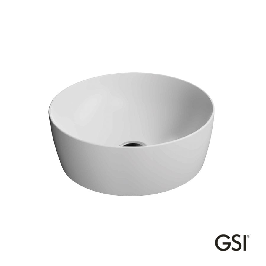 Νιπτήρας Πορσελάνης Sand Φ40 GSI White Matt 9039-301