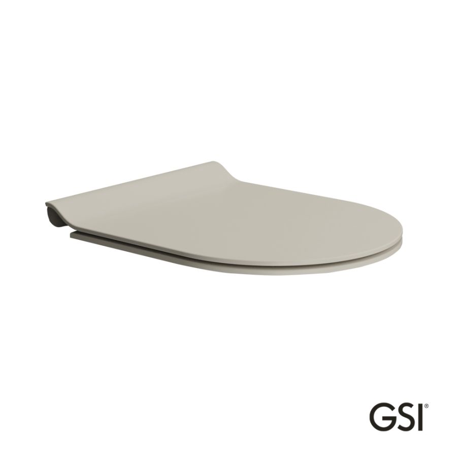 Κάλυμμα Λεκάνης Norm, Pura, Kube, Super Slim Soft Close GSI  Creta MS86SC-520