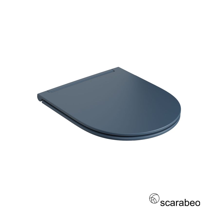 Κάλυμμα Λεκάνης MOON 5520 Slim Soft Close Scarabeo Ocean (Blu) 5535BS-600