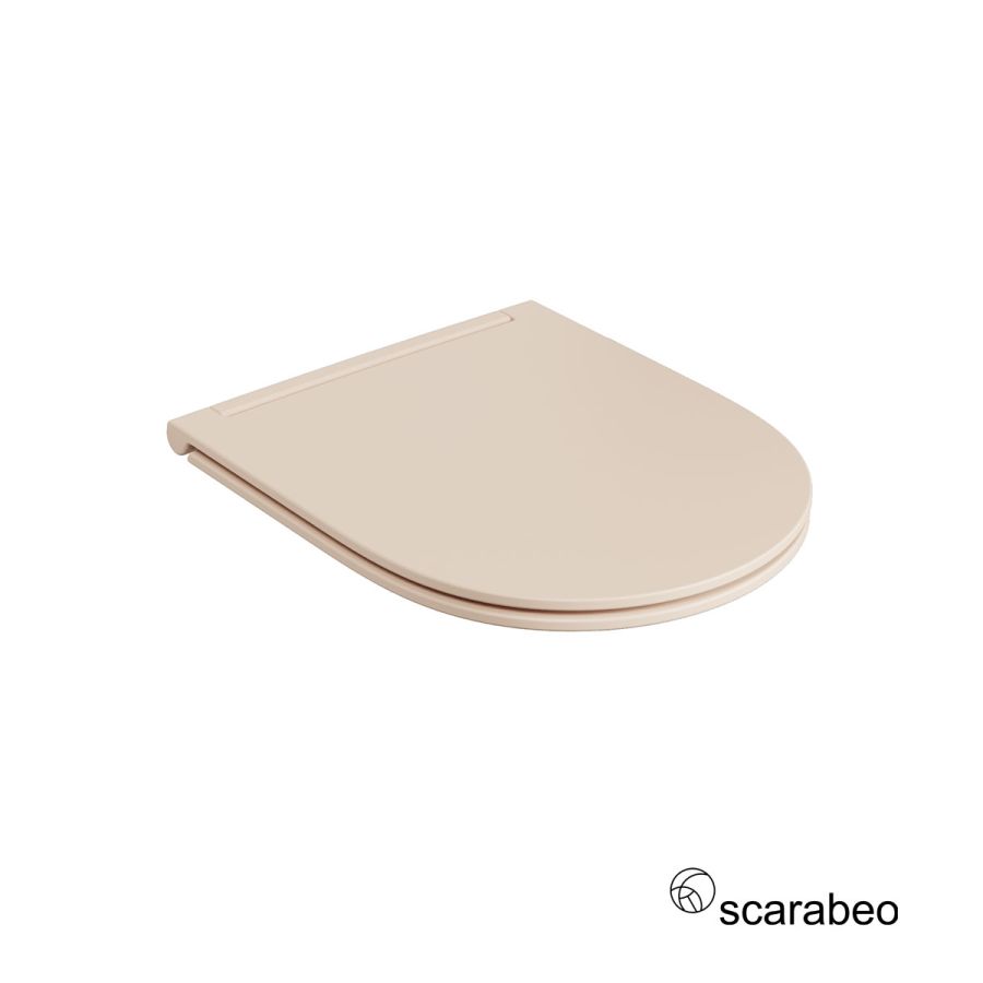 Κάλυμμα Λεκάνης MOON 5520 Slim Soft Close Scarabeo Antique Pink (Rosa) 5535BS-810