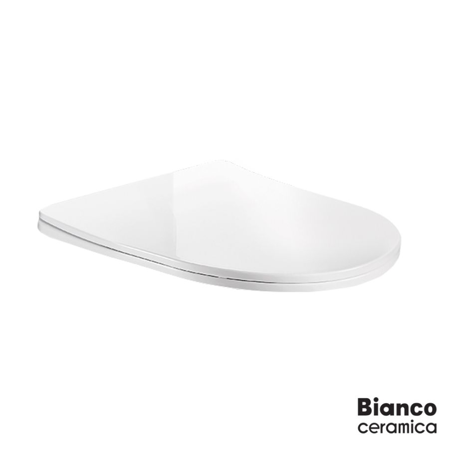 Κάλυμμα Λεκάνης MY110 NR120 Slim Soft Close, Bianco Ceramica White 9600SC-300