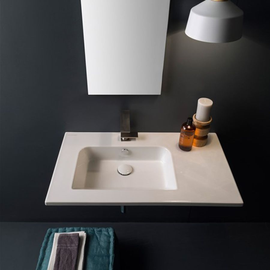 ΝΙΠΤΗΡΑΣ ETRA 82,5x47 (1 οπή) SCARABEO WHITE 5211-300