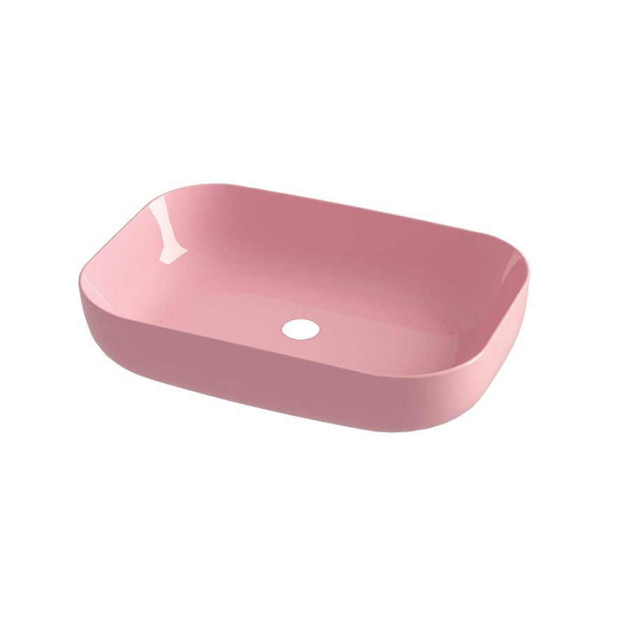 Olympia Metamorfosis 42600 Rosa lucido - Νιπτήρας Επικαθήμενος χωρίς βαλβίδα 60112