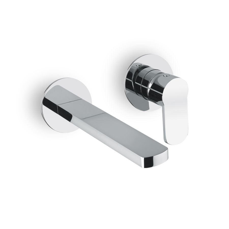 Μπαταρία Νιπτήρα Τοίχου Glam Vicario Chrome 610045-100