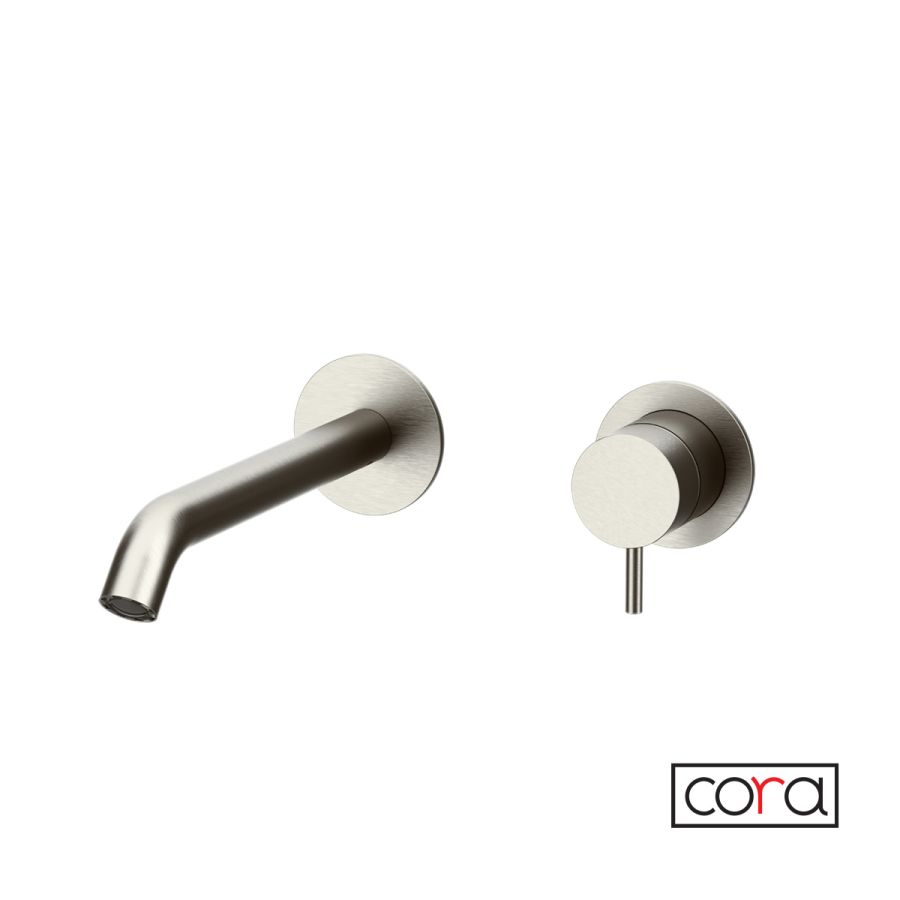 ΜΠΑΤΑΡΙΑ ΝΙΠΤ.ΤΟΙΧΟΥ COSMO BRUSHED INOX 6118-111