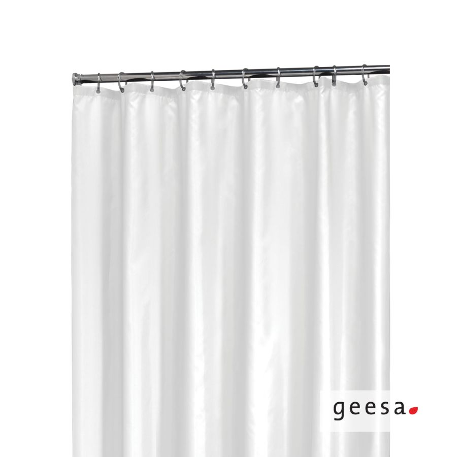Κουρτίνα ντους madeira polyester 180x200 εκ. Geesa White 619-300