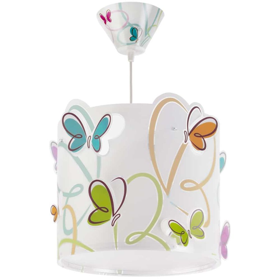Butterfly κρεμαστό παιδικό φωτιστικό οροφής Ango 62142