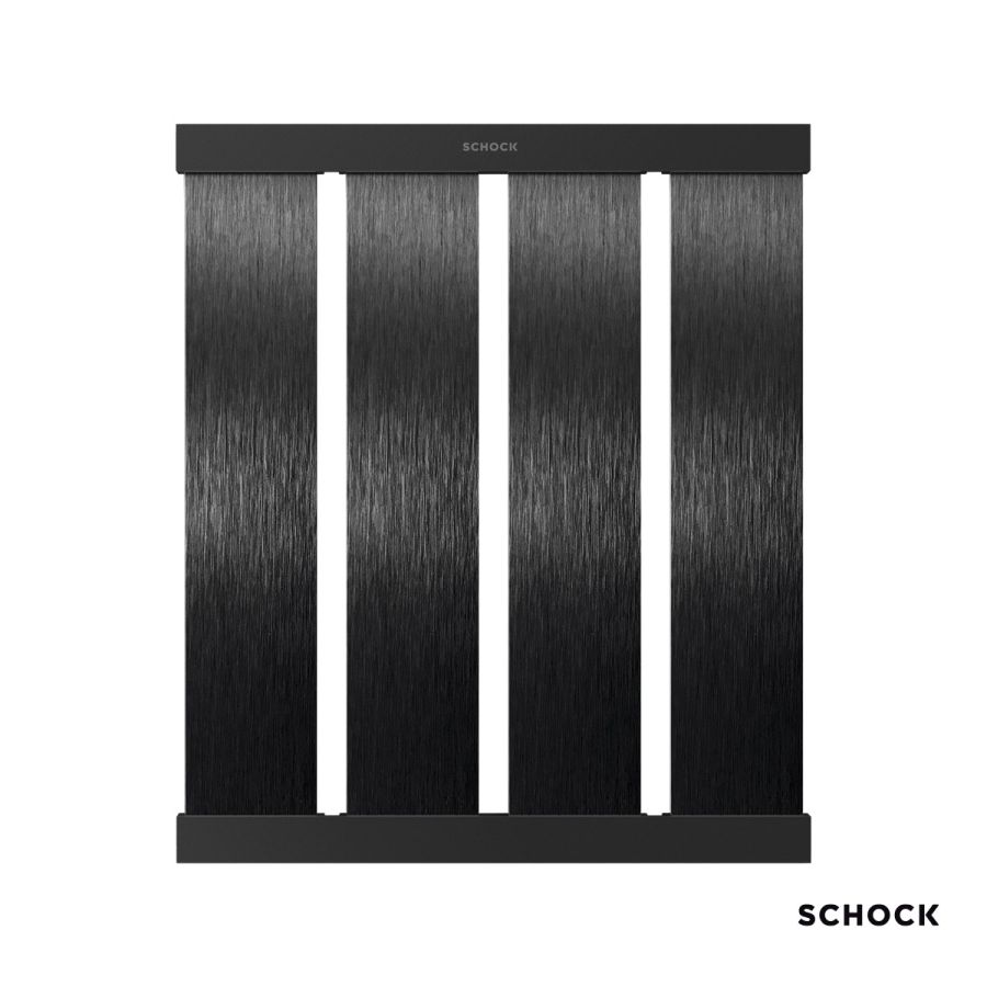 ΣΧΑΡΑ ΑΠΟΣΤΡΑΓΓΙΣΗΣ 33,6 x 48 x 1,2 SCHOCK GUNMETAL 629725-411