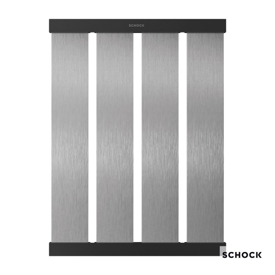ΣΧΑΡΑ ΑΠΟΣΤΡΑΓΓΙΣΗΣ 33,6 x 39,2 x 1,2 SCHOCK INOX 629726-110