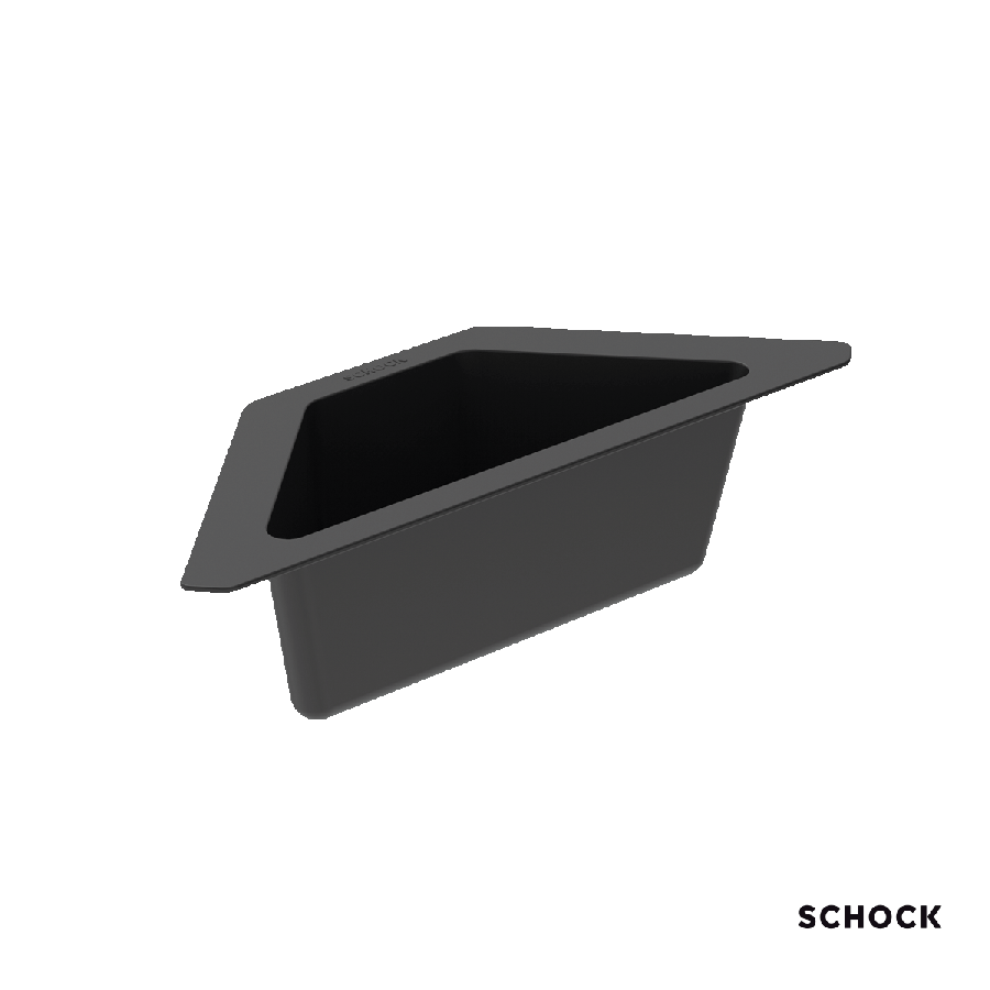 Μπωλ Γωνιακό Schock Αnthracite Matt  629733