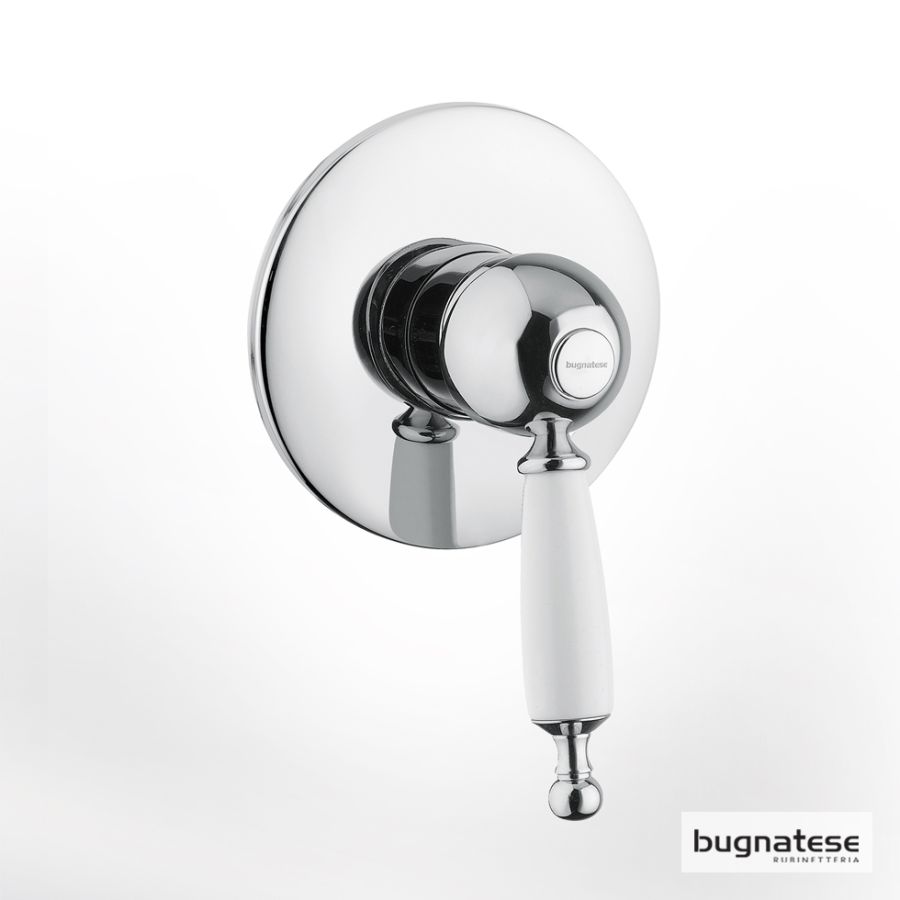 Μίκτης Εντοιχισμού 1 Εξόδου Oxford Bugnatese Chrome 6330-100