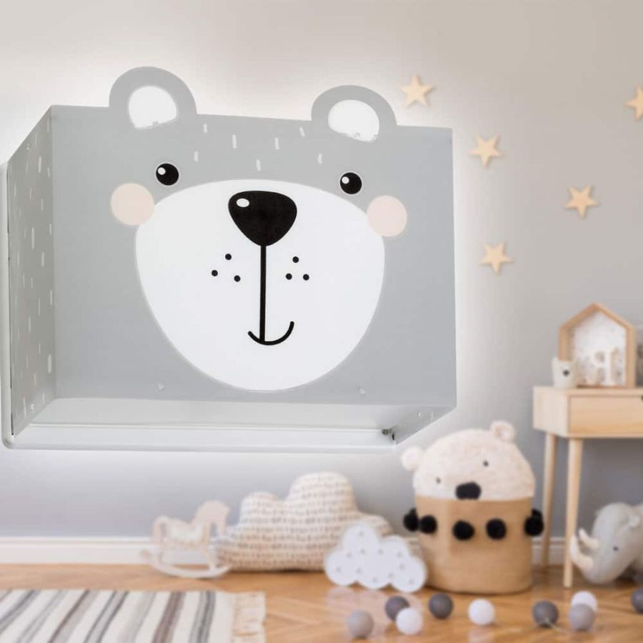 Little Teddy απλίκα τοίχου διπλού τοιχώματος Ango 64578