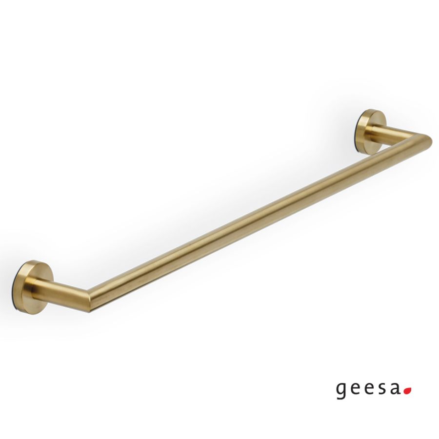 Πετσετοκρεμάστρα Σταθερή 60εκ. NEMOX Geesa Brushed Gold 6507/60-201