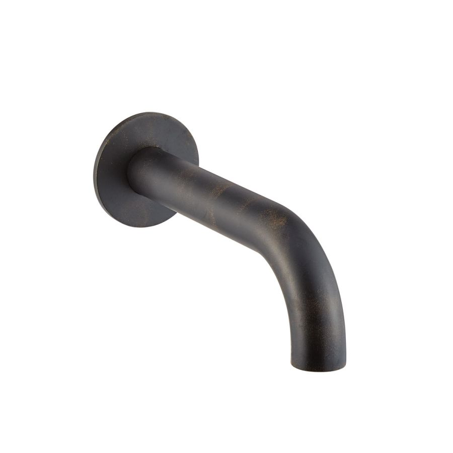 Στόμιο Επίτοιχο 20εκ. Vicario Rusty Black 700112-424