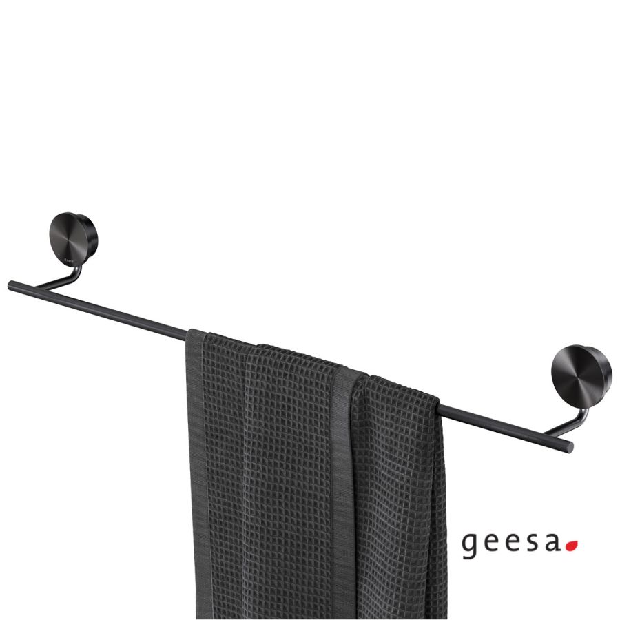 ΠΕΤΣ/ΣΤΡΑ ΣΤΑΘΕΡΗ 60cm OPAL GEESA INOX PVD BLACK BRUSHED 7207/60-411