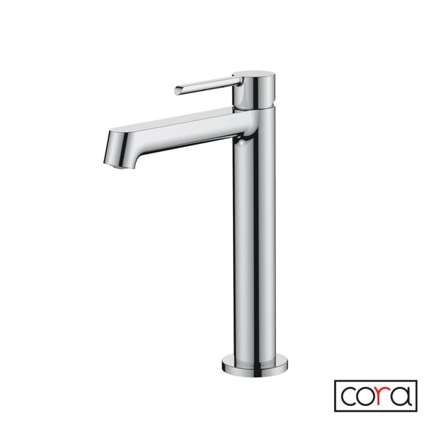 Μπαταρία Νιπτήρα Υψηλή με Βαλβίδα Clic-Clac Occo Chrome 7213-100
