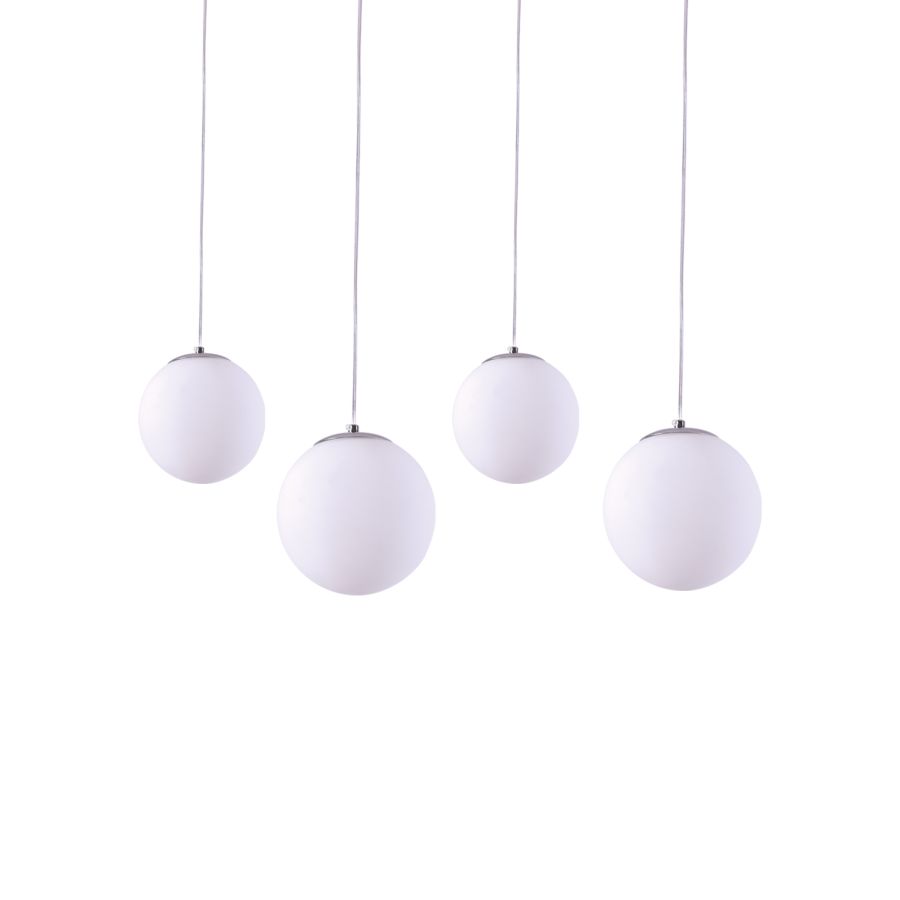 SE1520-4 ALESSIA OPAL GLASS 2Φ15 & 2Φ20+ HOMELIGHTING 77-3714