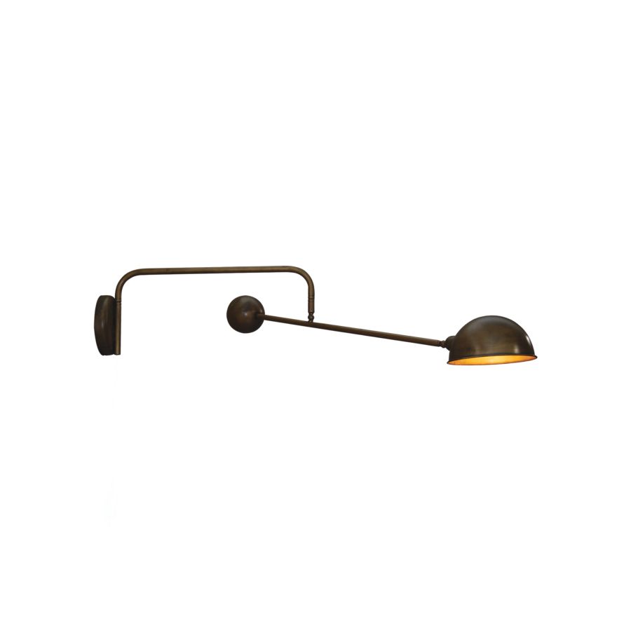 HL-3539-1 L OLIVER BLACK WALL LAMP HOMELIGHTING 77-3878