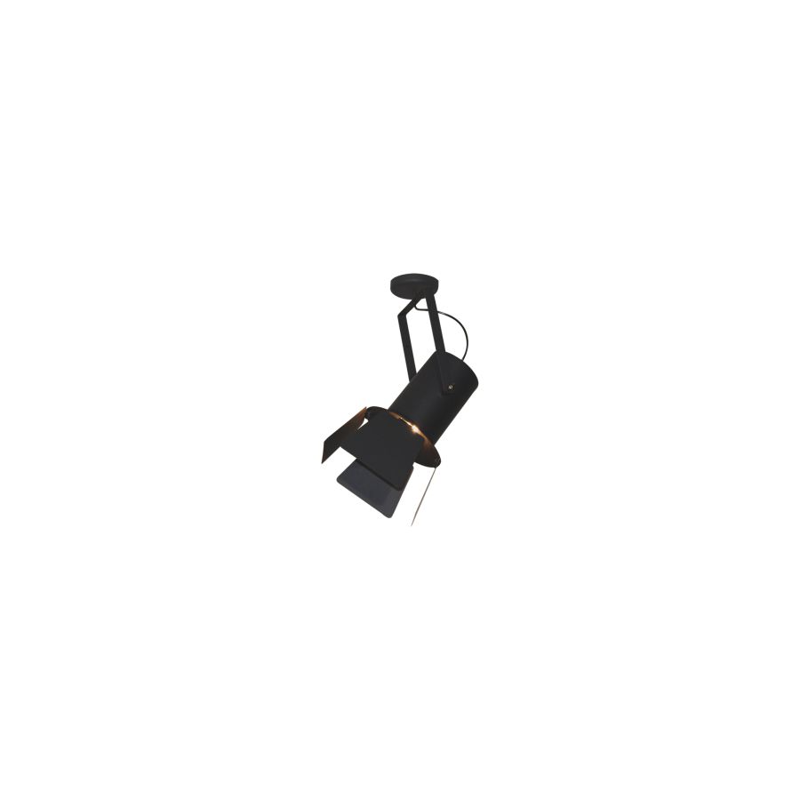HL-3600-1L-C ARLEN COPPER & BLACK CEILING HOMELIGHTING 77-4285