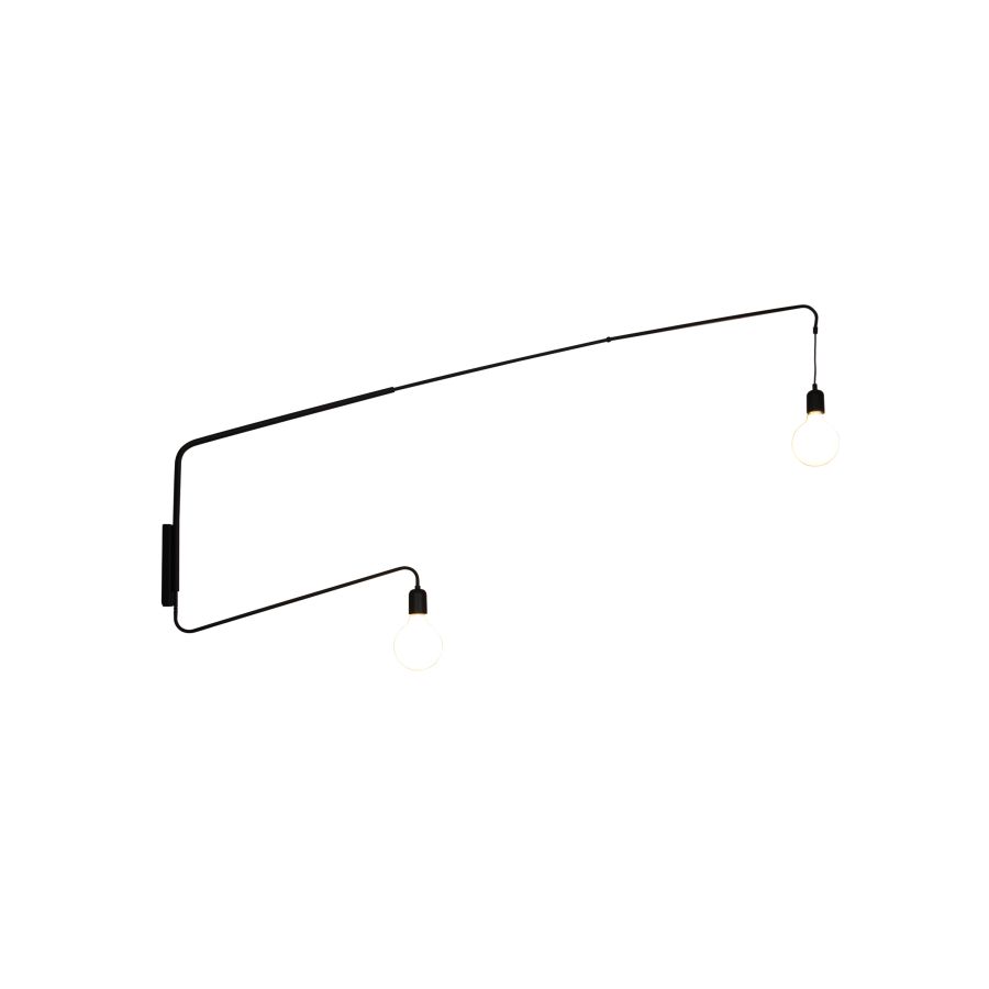 HL-3591-2 MIMA BLACK WALL LAMP HOMELIGHTING 77-4404