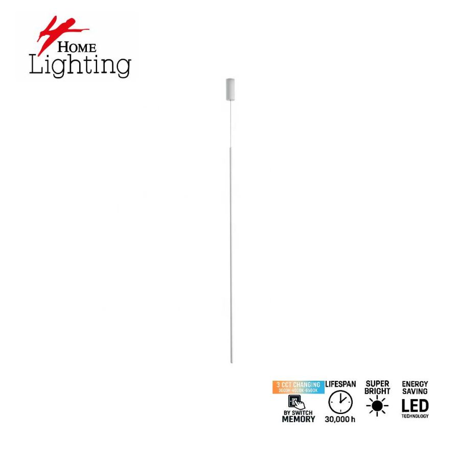 SE LED 80 BASTONE WHITE PENDANT 3CCT WITH MEMORY 2 YEARS WARRANTY HOMELIGHTING 77-51151
