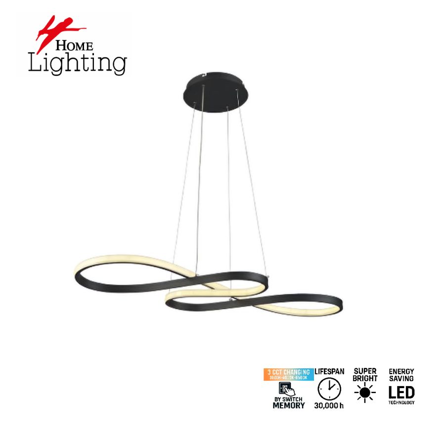 SE LED 120 OTTO BLACK 3CCT WITH MEMORY  2 YEARS WARRANTY HOMELIGHTING 77-51152