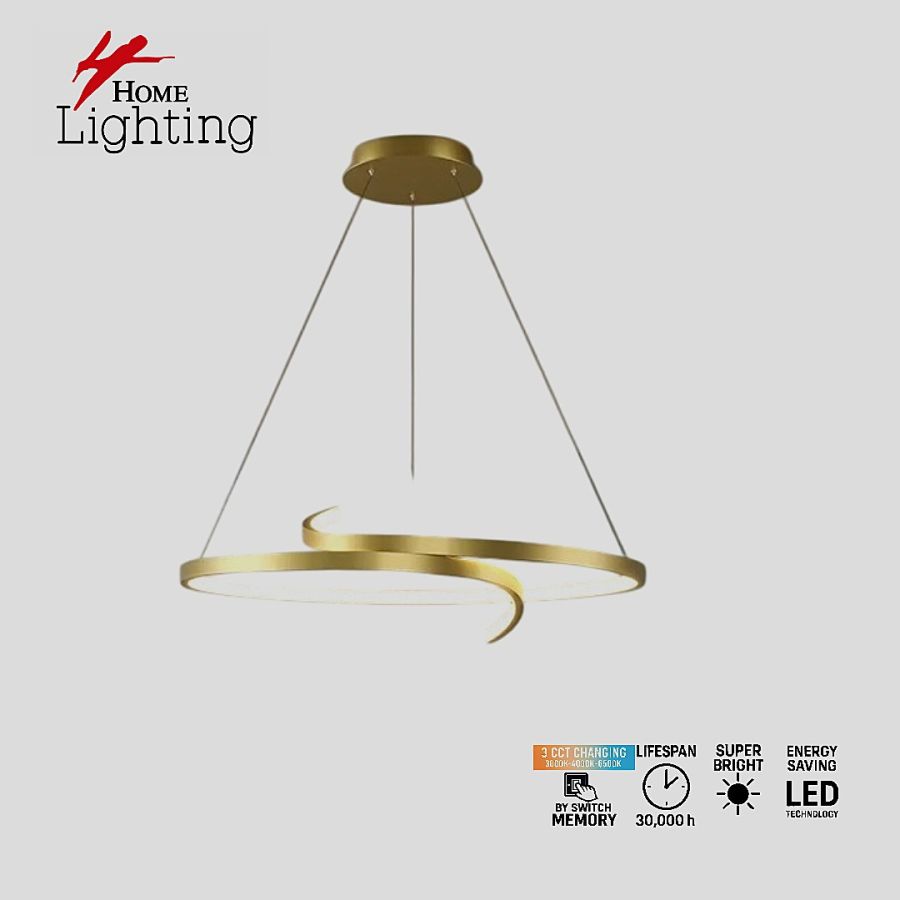 SE LED 50 ECLIPTA GOLD 3CCT WITH MEMORY 37,1W 50cm 2 YEARS WARRANTY HOMELIGHTING 77-51169