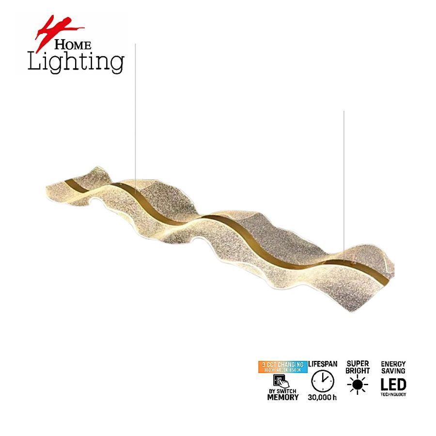 SE LED 120 VELORA SATIN GOLD 3CCT WITH MEMORY 46,4W 2 YEARS WARRANTY HOMELIGHTING 77-51171