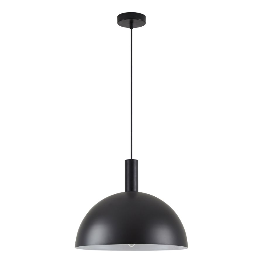 SE21-BL-4-MS40 ADEPT TUBE Black Metal Shade Pendant+ HOMELIGHTING 77-8497
