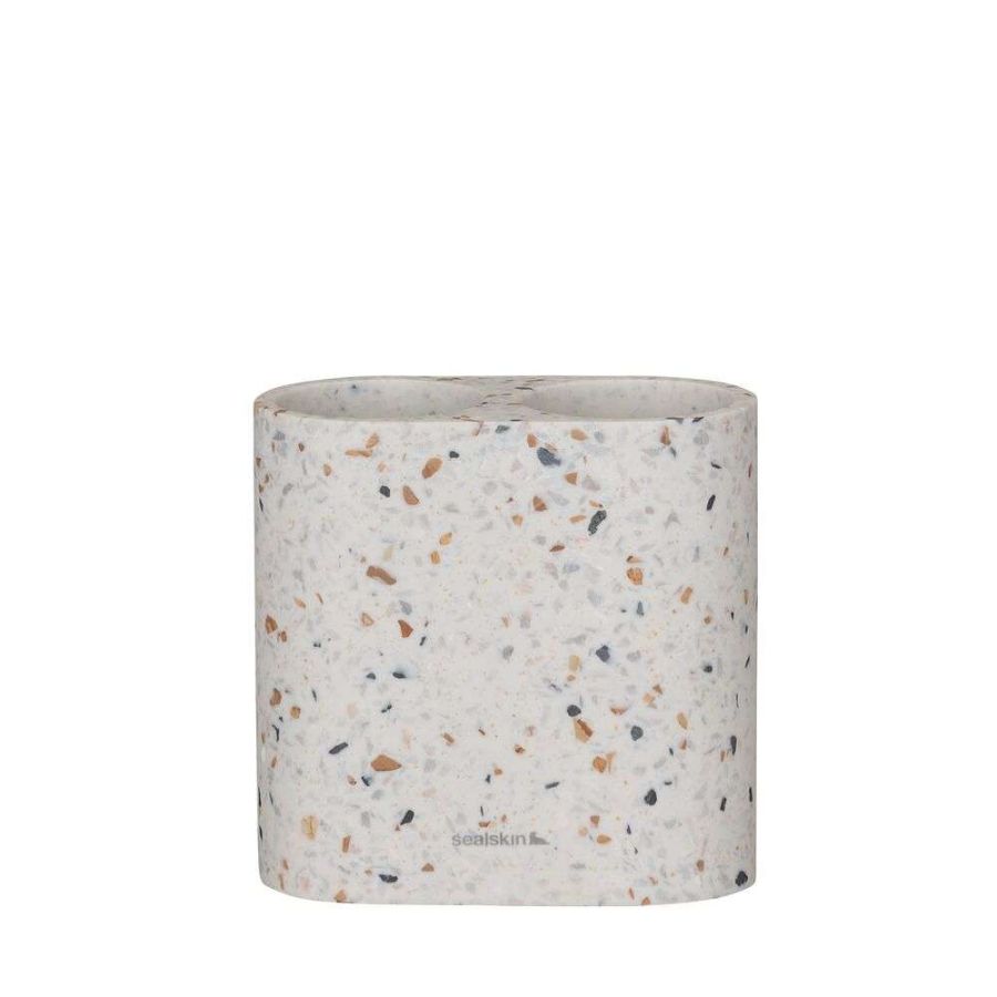 Blend terrazo διπλό ποτήρι οδοντόβουρτσας Sealskin 800035
