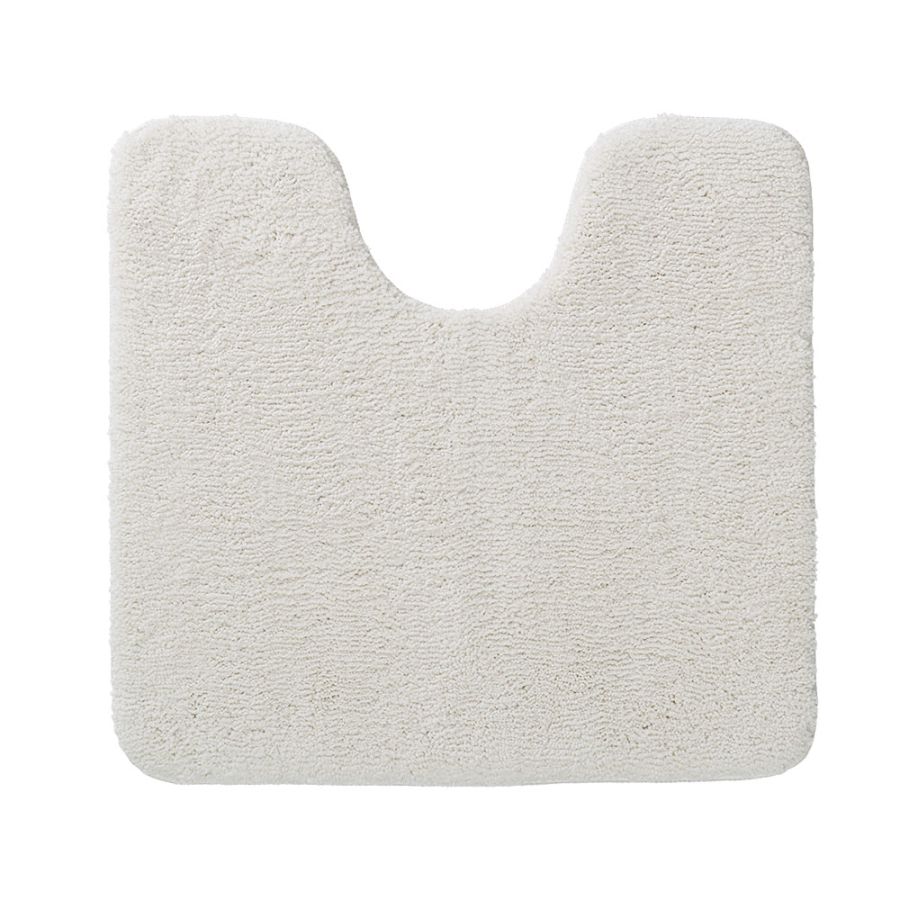 Cosima Πατάκι Λεκάνης 57x60cm Off-White Sealskin  800635