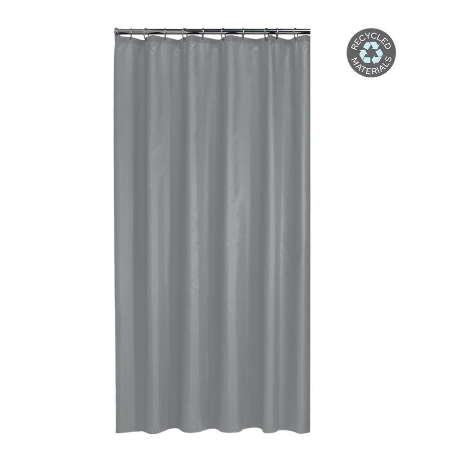 Cosima 180x200 grey κουρτίνα μπάνιου πλαστική Sealskin 800639