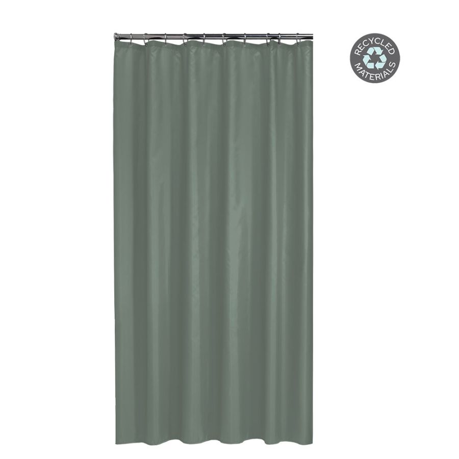 Cosima 180x200 green κουρτίνα μπάνιου πλαστική Sealskin  800640