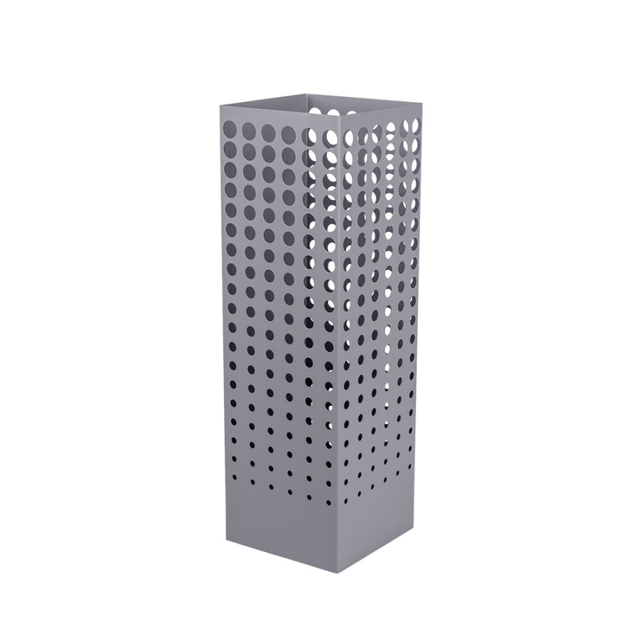 ΟΜΠΡΕΛΟΘΗΚΗ ΜΕΤΑΛΛΙΚΗ ΑΝΟΙΧΤΟ ΓΚΡΙ 15.5x15.5x49cm Eurolamp 819-02528