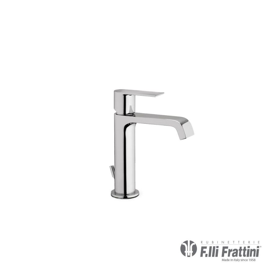 Μπαταρία Νιπτήρα με Αυτόματη Βαλβίδα Τolomeo Frattini Chrome 83054-100