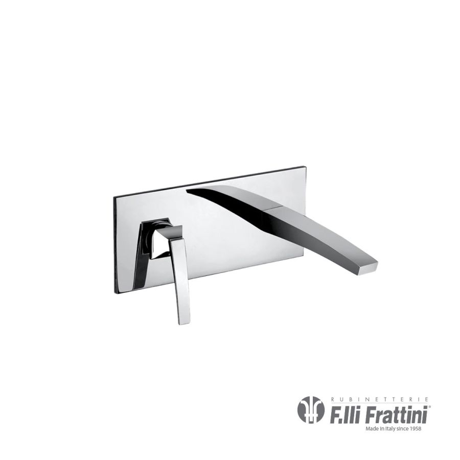 Μπαταρία Νιπτήρα Τοίχου 2 οπών Luce Frattini Chrome 84034-100