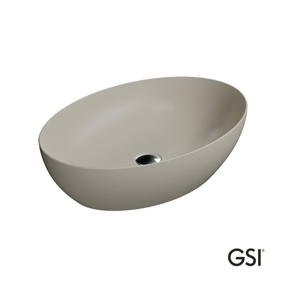 Νιπτήρας Πορσελάνης Pura 60x42 GSI Creta 8842-520