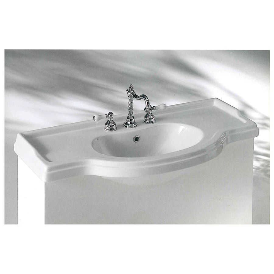 ΚΟΝΣΟΛΑ ΗΜΙΕΝΘΕΤΗ 105 ANTEA GSI WHITE 5653-300