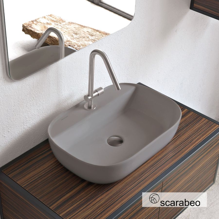 ΝΙΠΤΗΡΑΣ GLAM56/R 56x38 (1 οπή) SCARABEO SAND 1802-510