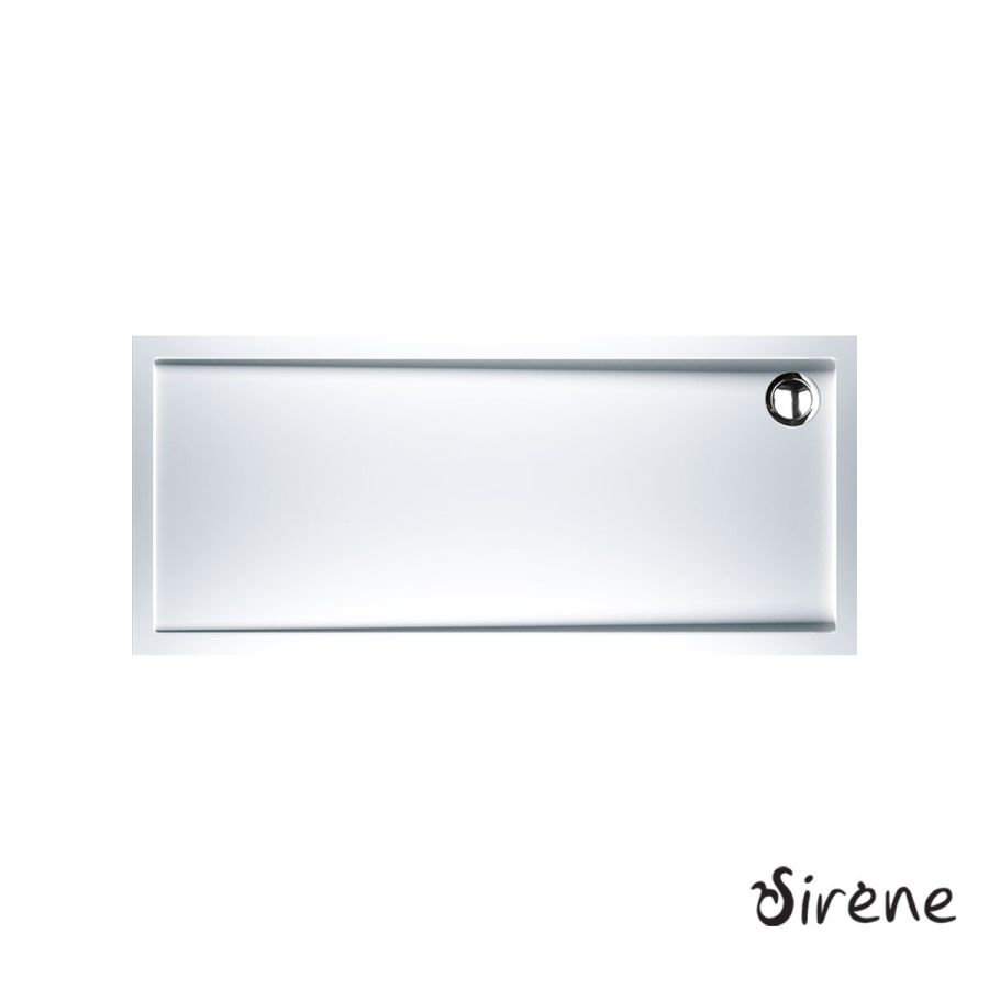 ΝΤΟΥΖ.ΠΑΡΑΛ/ΜΗ ΑΚΡΥΛΙΚΗ 170x70 EXTRA-FLAT Φ90 SIRENE WHITE E17070-300