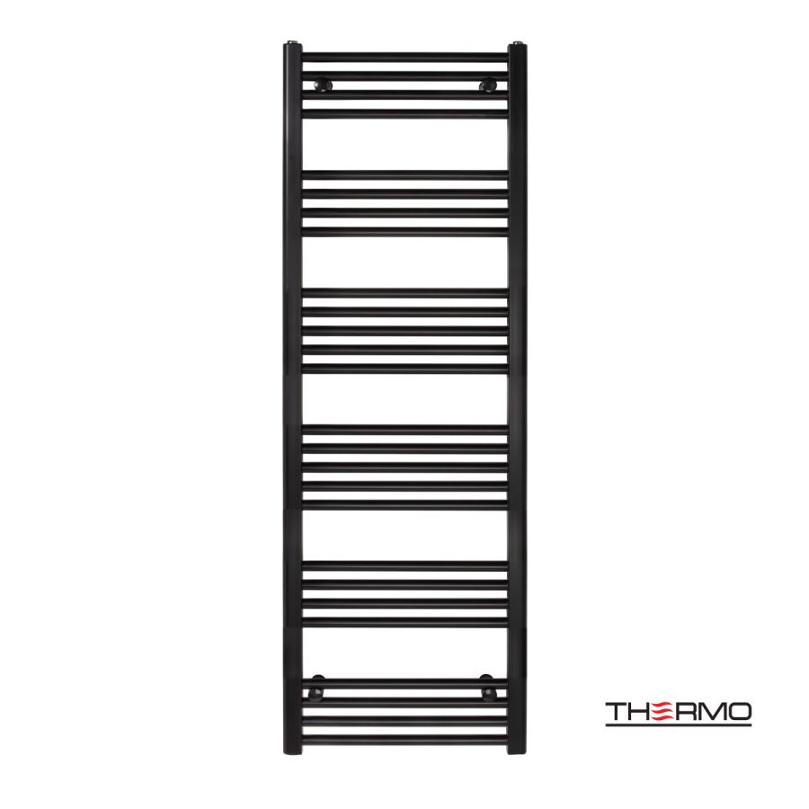 Θερμαινόμενη Πετσετοκρεμάστρα μπάνιου ALTO  150x50 Black Matt ALT15050-400