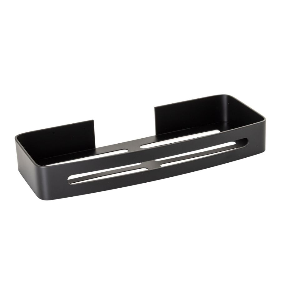 Επιτοίχιο Ράφι Αλουμινίου Μαύρο 32x13x4.7cm AWD02081797 AWD02081797
