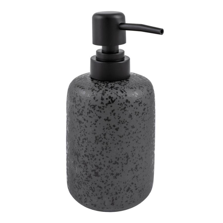 Δοχείο Κρεμοσάπουνου HADES Stoneware Ανθρακί 350ml AWD02191802 AWD02191802